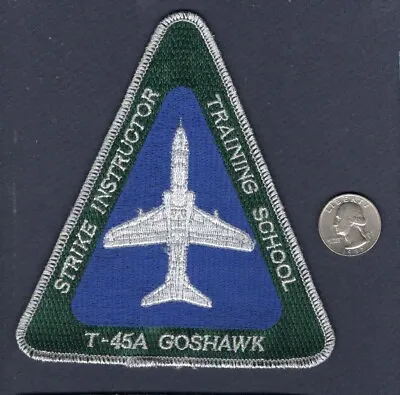 SITS Strike Instructor Training School US NAVY T-45 GOSHAWK VT VA Squadron Patch • $8.99