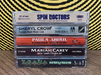 90s Pop Rock Cassette Lot Mariah Carey Paula Abdul Boy George Spin Doctors • $9.99