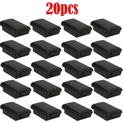 20x Black AA Battery Back Cover Case Shell Pack For Xbox 360 Wireless Controller • $14.37