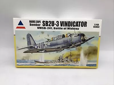 1/48 Accurate Miniatures #480202 Marine Corps Bomber SB2U-3 Vindicator ESY 11 • $20.50