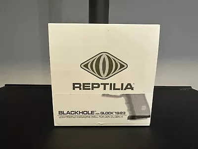 Reptilia Black Hole Polymer Magwell Glock 19/23 Gen 3/4 Black - 100-005 • $27.55