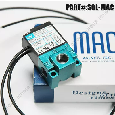 Genuine MAC 3 Port Turbo Electronic Boost Controller Solenoid Valve Car EBC • $40.46