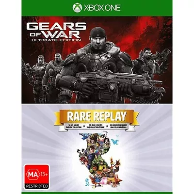 Gears Of War Ultimate Edition/Rare Replay (30 Hit Games) XBOX ONE • $30