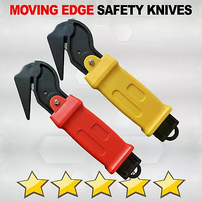 Safety Knife Moving Edge Box Opener Tape Cutter Shrink Wrap Knives Film Slitter • £2.79