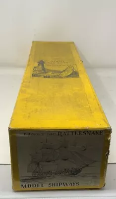 Vintage Model Shipways Kit 1781 Privateer Rattlesnake Bogota NJ Excellent Inside • $130