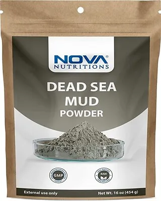 $9.99 • Buy Nova Nutritions Dead Sea Mud Powder 16 OZ