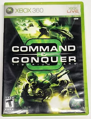 Command & Conquer 3: Tiberium Wars (Microsoft Xbox 360 2007) Complete Tested • $11.95