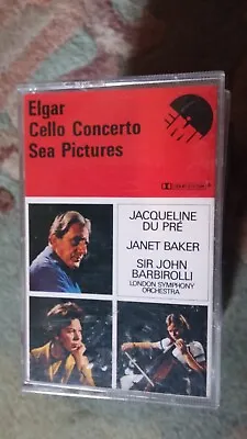 Jacqueline Du Pre Elgar:Cello Concerto  Cassette • £13.99