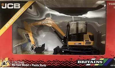 Britains JCB Midi Excavator 86C-1 1:32 Scale Model Construction Toy 43013 • £25