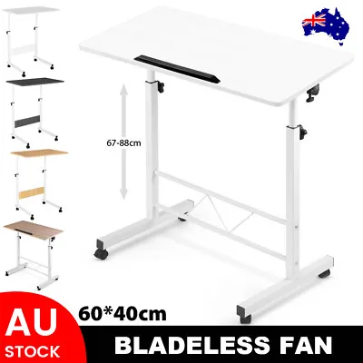 Laptop Desk Portable Mobile Computer Desk Stand Adjustable Bed Table Side Study • $27.69