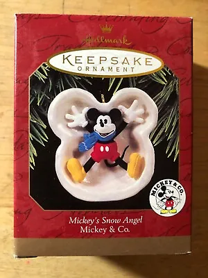 MICKEY’S SNOW ANGEL Hallmark Ornament Disney • $7.99