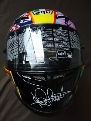 Valentino Rossi 2010 US GP FACES Limited Model Size XL Helmet New Unused Item • £641.01