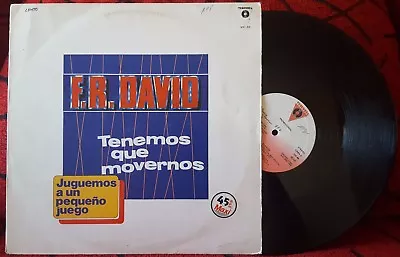 Italo Disco F.R. DAVID ** Gotta Get Move On (Tenemos..) ** 1983 PROMO 12  SINGLE • $39.99