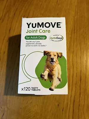 YuMOVE Adult Dog | Joint Supplement For Adult Dogs With Glucosamine-120 Tablets • £14.99