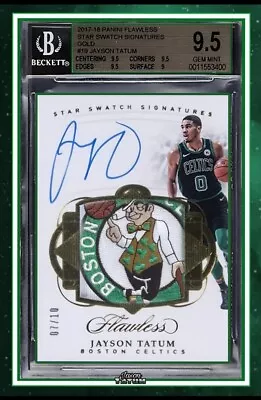 Jayson Tatum Auto Rpa PRIZM RC 11x17 Inch Poster Custom Made Facsimile Autograph • £26.99