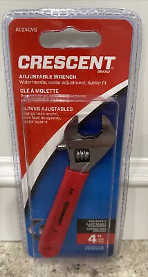 New - Crescent 4  Adjustable Cushion Grip Wrench AC24CVS • $14.99