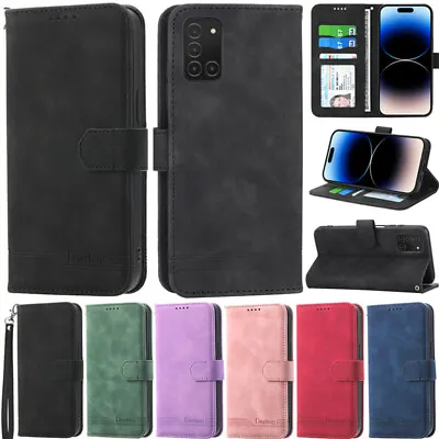 Luxury Wallet Matte Leather Flip Cover Case For OnePlus Nord 2T N30 CE3 Ace 2V • $15.83