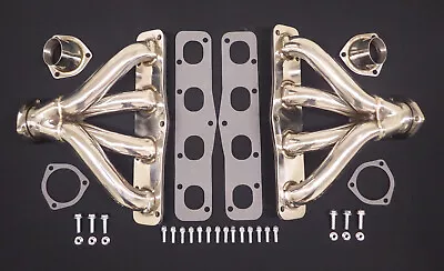 Chrysler Hemi 331 354 392 Block Hugger Stainless Steel Polished Headers (235) • $349