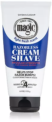 Softsheen-Carson Magic Razorless Shaving Cream For Men Hair Removal Cream Regu • $16.95