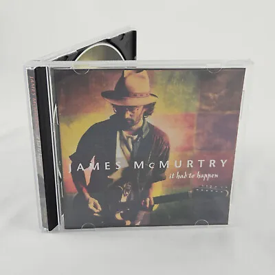 James McMurtry - It Had To Happen CD NEW CASE (B30) • £12.50