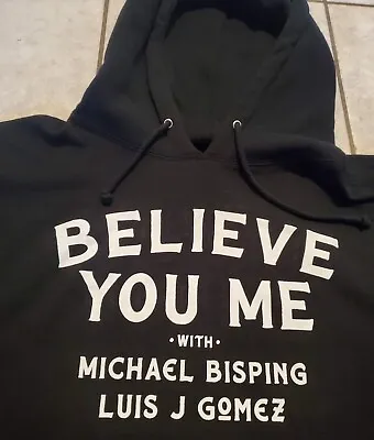 Michael Bisping Believe You Me Mma Hoodie Hooded Sweatshirt Large Podcast Ufc L • $15