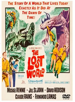 The Lost World 1960 DVD Film Classic Michael Rennie Jill St John Claude Rains • $8.69