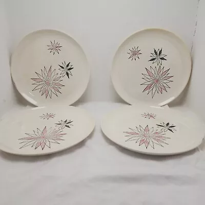 Stetson China Celestial  1957 4 Dinner Plates Retro Vintage MCM • $29.95