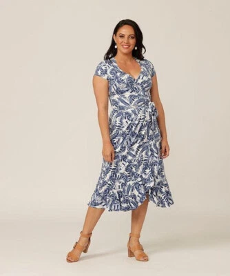 $79 • Buy LEINABROUGHTON Blue Dress Size 14