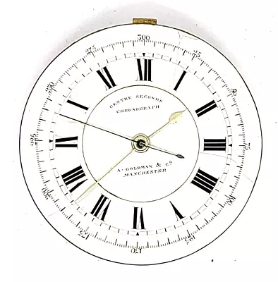 Beautiful Chronograph PWM - Centre SA. Goldman & Co.   28S  Manchester #706 • $55.50