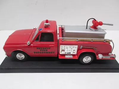 Vintage MPC 1969 CHEVROLET FLEETSIDE CUSTOM FIRE TRUCK BUILT-UP MODEL KIT • $26