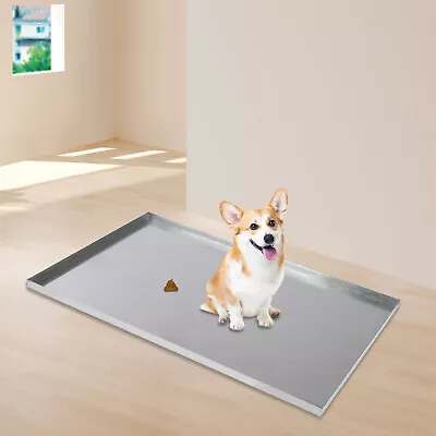 Metal Replacement Dog Crate Tray Galvanized Steel Chew Proof Leakproof US • $41.51