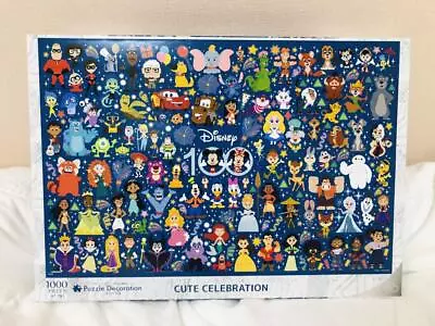 1000 Piece Jigsaw Puzzle 100th Anniv Disney CUTE CELEBRATION EPOCH Via FedEx • $67.84