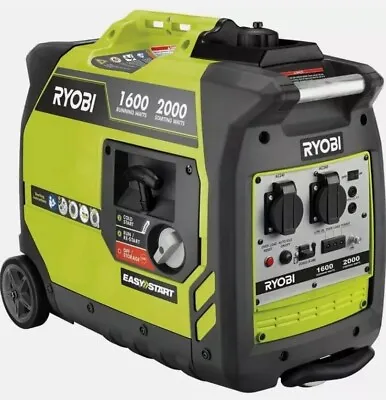 Ryobi 2000W Petrol Digital Inverter Generator $1324+ Parallel Quiet  MELB.ONLY ! • $699.99