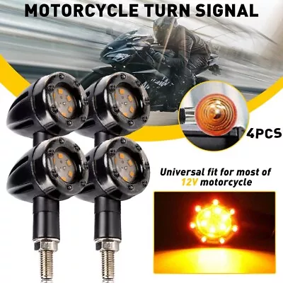 Motorcycle Bullet LED Brake Running Turn Signal Tail Light For AUXITO Cafe Racer • $13.99