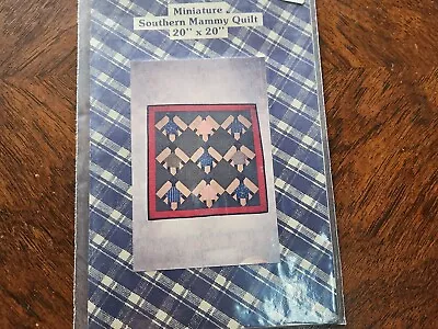 Minature Southern Mammy Quilt 30 X20  Country House Quilts Janet Bales • $3.20