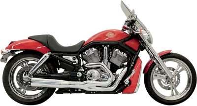 2004-2005 For Harley V-Rod VRSCB BASSANI XHAUST B1 2:1 Exhaust Chrome 1V18R • $1029.95