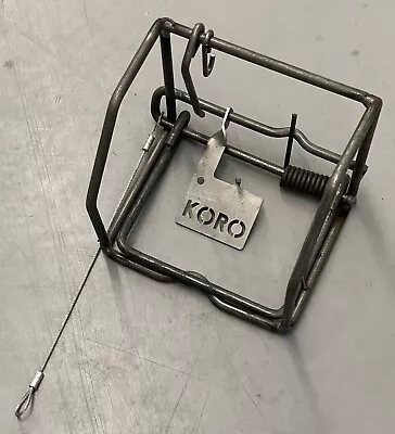 Koro Larger Rodents Compact Trap For Squirrel Mink Muskrat Strong Spring New • $19.99