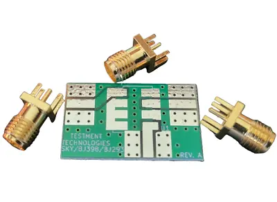 Mini-Circuits SKY Frequency Mixer Development Evaluation PCB Kit W/SMA Connector • $12.95