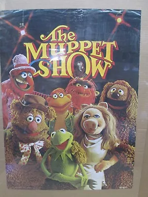 The Muppet Show Characters 1976 Henson  Vintage Poster Garage Bar Cng2985 • $47.47