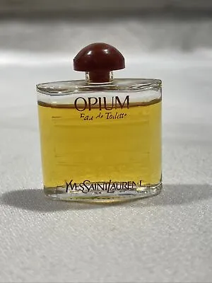 Vintage Yves Saint Laurent Opium Mini Parfum Perfume Splash 7.5 Ml  Rare • $39.99