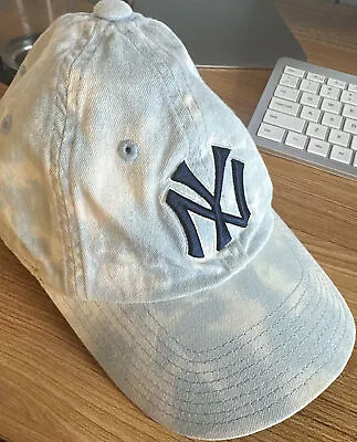 MLB New York Yankees Vintage Dad Hat Cap American Needle Blue Cooperstown • $12