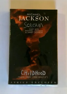 Michael Jackson Scream Cassette [New] • $12.99