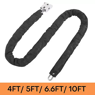 Bike Chain Lock Security Anti-Theft Bicycle Chain Lock W/3 Keys For Motorcycle • $14.87