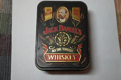 Vintage Jack Daniels Tin Box Hudson Scott And Sons England #73 • $20