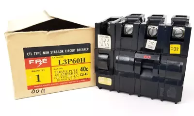 L3P60H FPE 60 Amp Circuit Breaker *Next Day Option* NEW IN BOX • $274.99