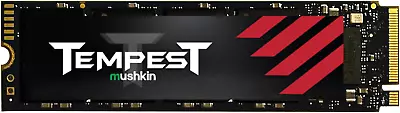 Mushkin Tempest – 2TB Pcie Gen3 X4 Nvme 1.4 – M.2 (2280) Internal Solid State Dr • $189.99