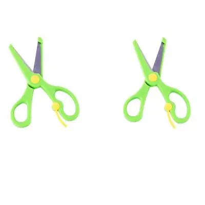 £7.45 • Buy 2Pcs Children Kids Left Right Hand Scissors Home Art DIY Paper Cutting Tools
