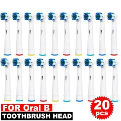 $8.99 • Buy Electric Toothbrush Replacement Brush Heads X 20 Compatible For Oral B Braun