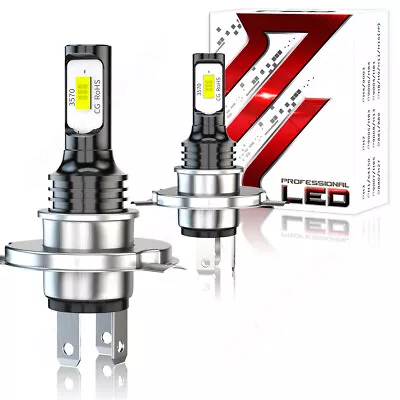 LED Head Light Bulbs For 1998-2009 Yamaha V-Star 650 Custom Classic 12V 60/55w • $21.35