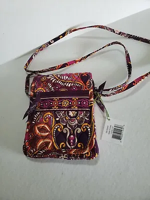 Vera Bradley Mini Hipster Safari Sunset (Retired Pattern) Crossbody Bag (J6) • $29.99